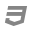 CSS3 logo