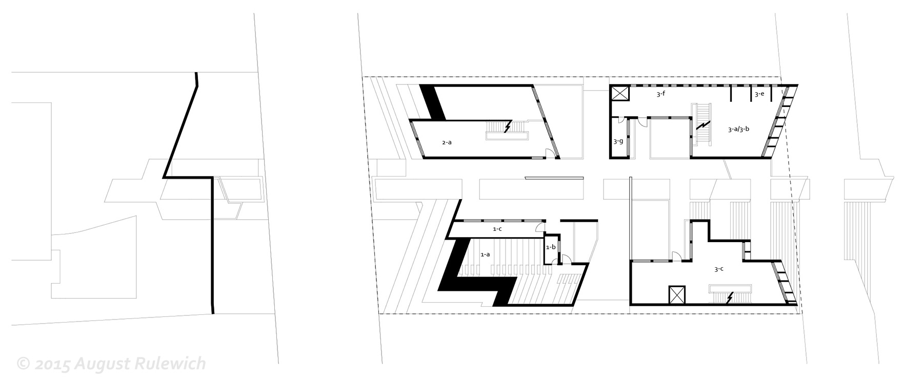 Ground level plan