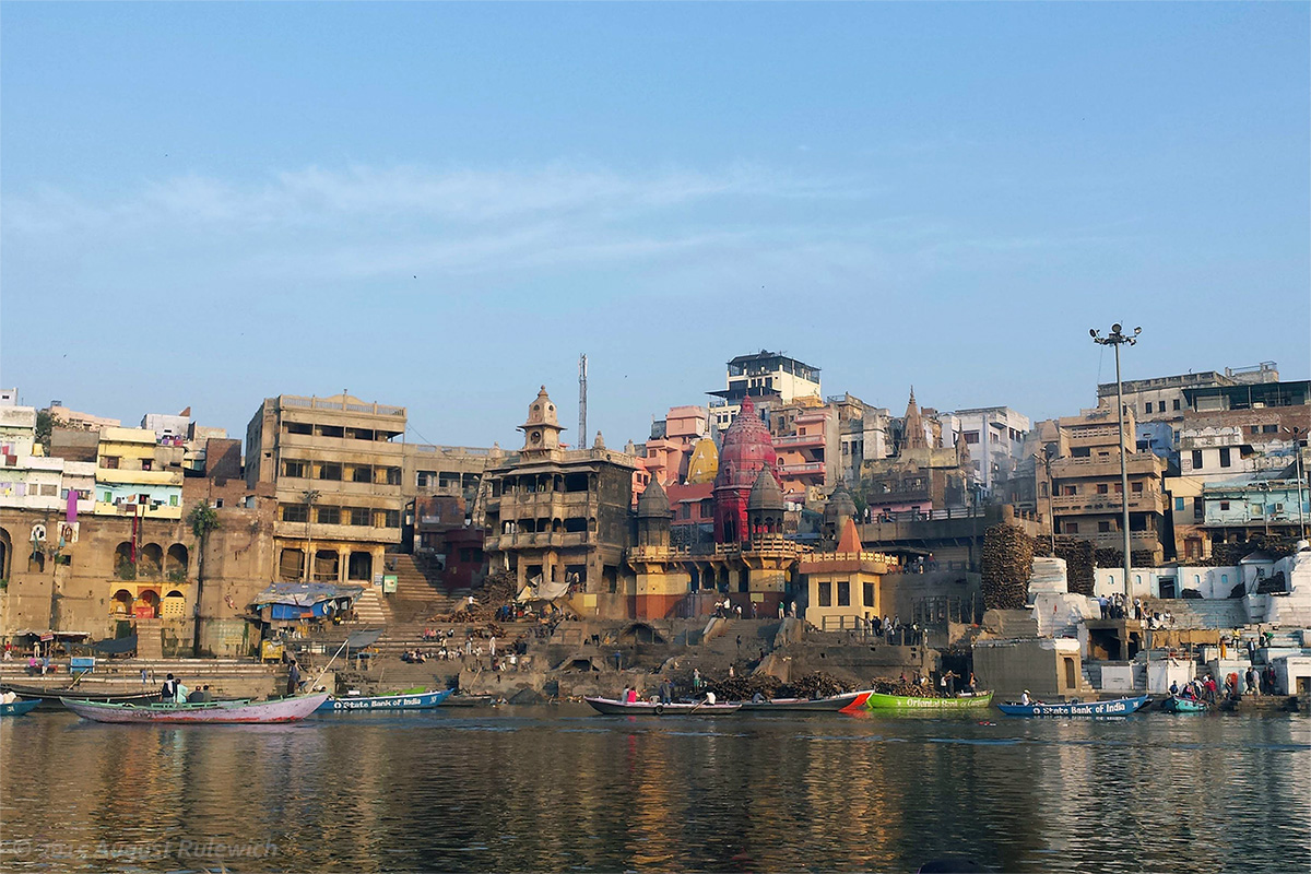 Varanasi Ghats in early morning