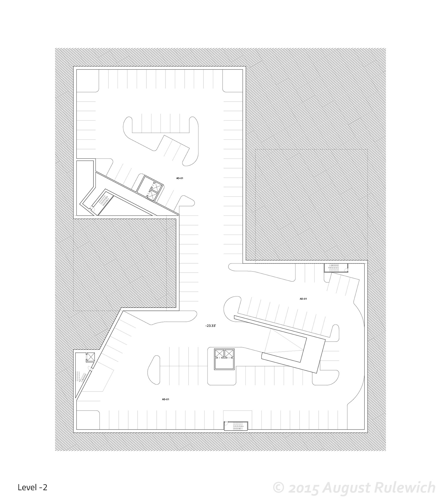 Plan -2 (2nd level parking)