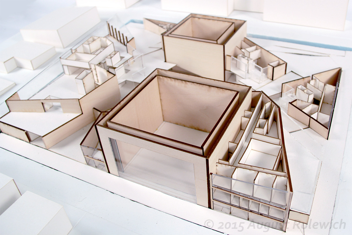 Final model north corner arial